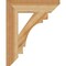 Ekena Millwork Merced Slat Rough Sawn Bracket, Western Red Cedar, 4"W x 18"D x 22"H BKT04X18X22MRC06RWR - alternate 4